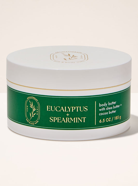 Crema corporal Eucalyptus Spearmint tipo mantequilla