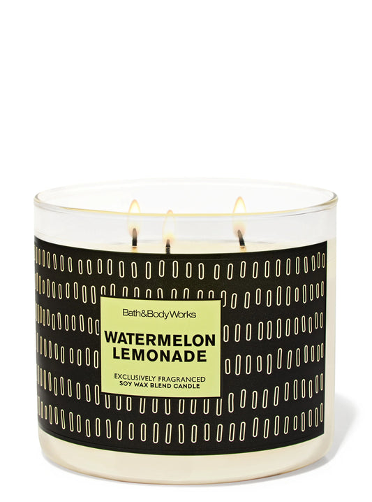 Vela 3 mechas Watermelon Lemonade