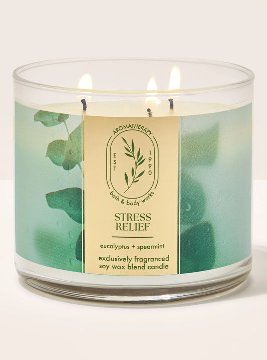 Vela 3 mechas Eucalyptus Spearmint