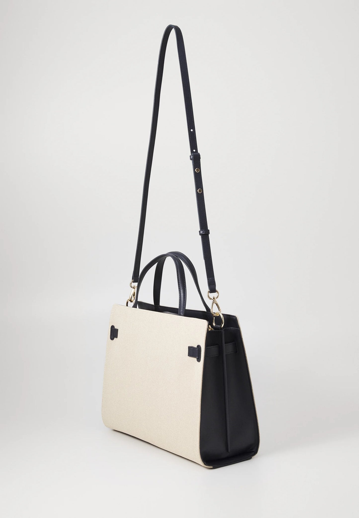 Cartera tejido canvas tipo tote