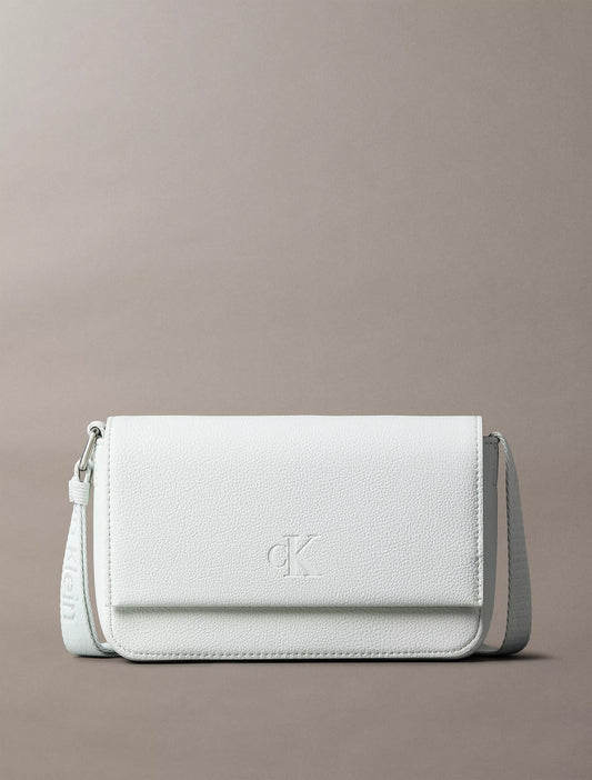 Cartera pequeña con cinta y logo