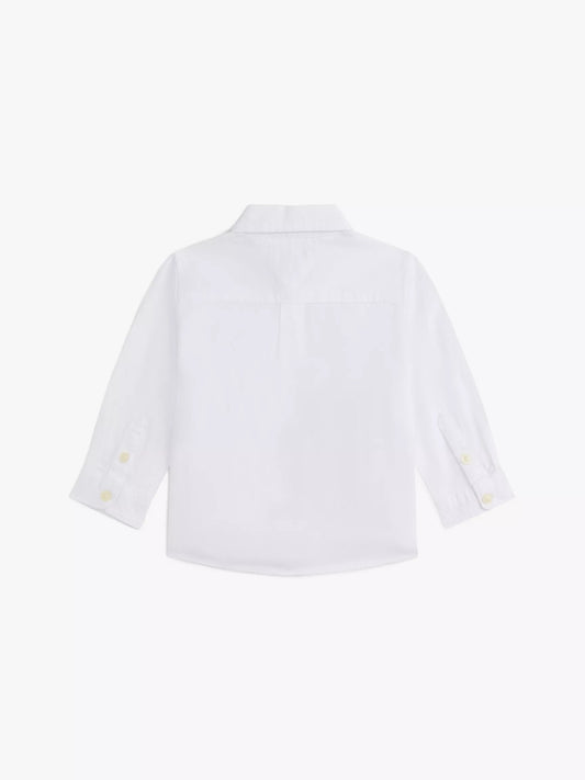 Camisa manga larga oxford para pequeños