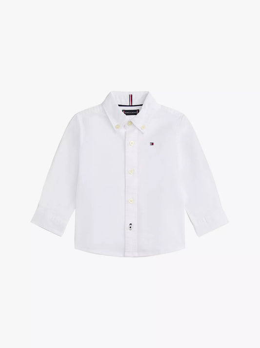 Camisa manga larga oxford para pequeños