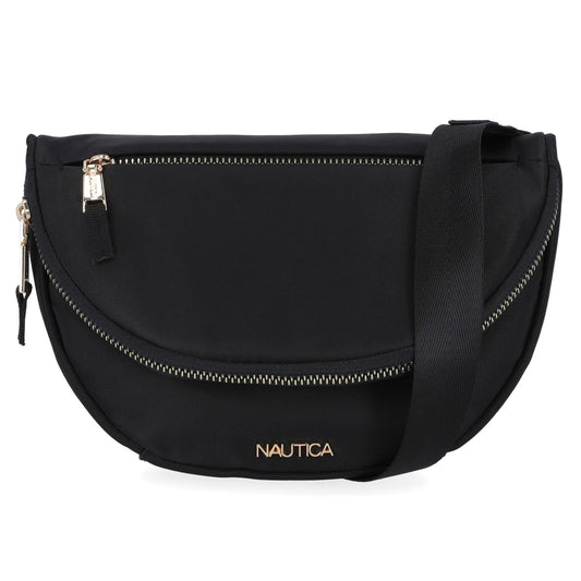 Bolso tipo bandolero de tela