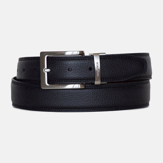 Cinturón de reversible con textura
