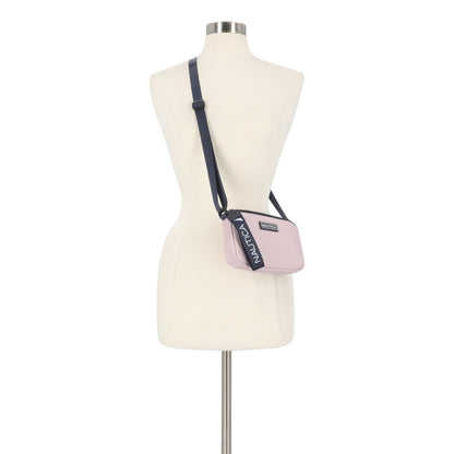 Bolso tipo bandolero de tela
