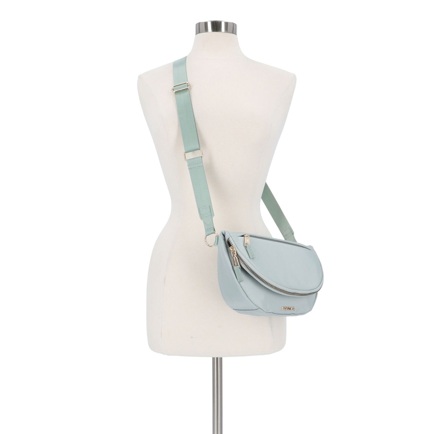Bolso tipo bandolero de tela