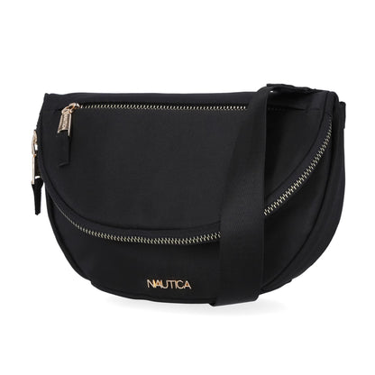Bolso tipo bandolero de tela