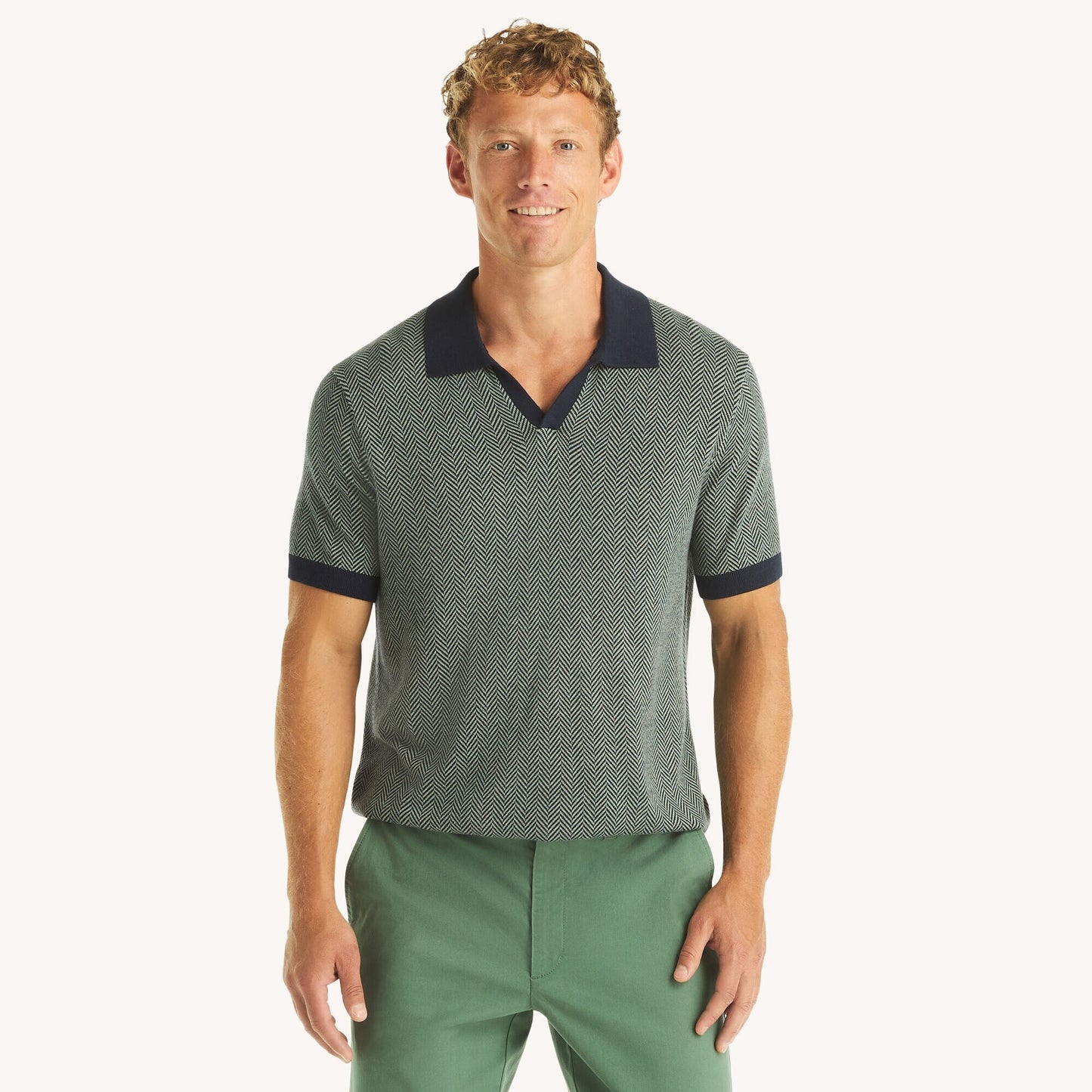 Chemise texturizada de espiga