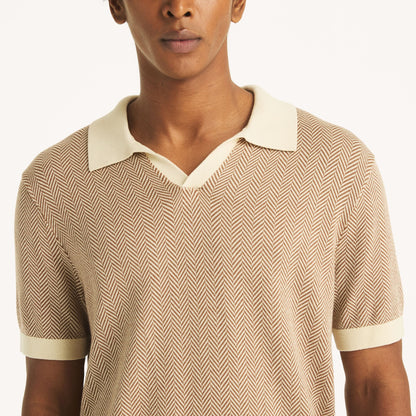 Chemise texturizada de espiga