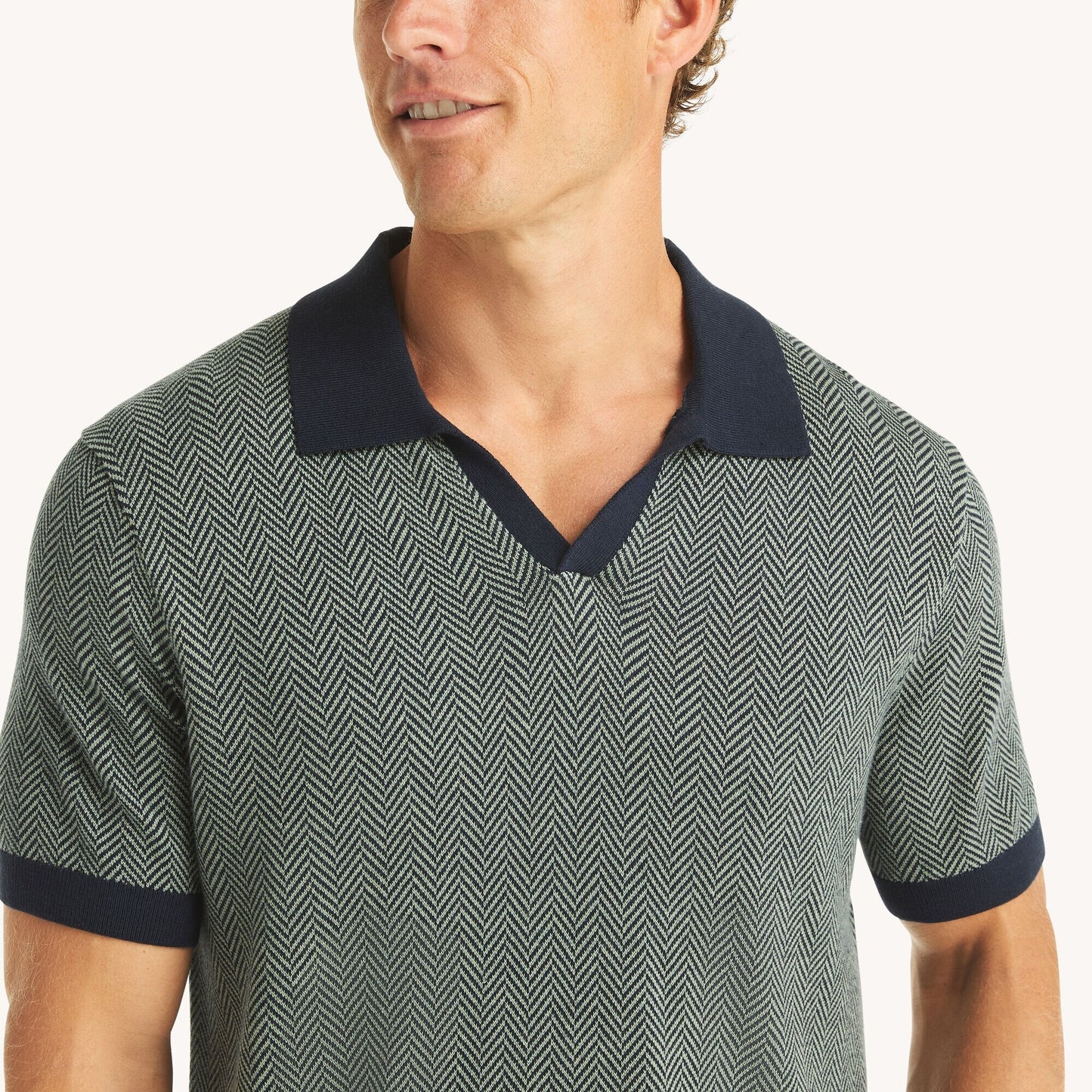 Chemise texturizada de espiga