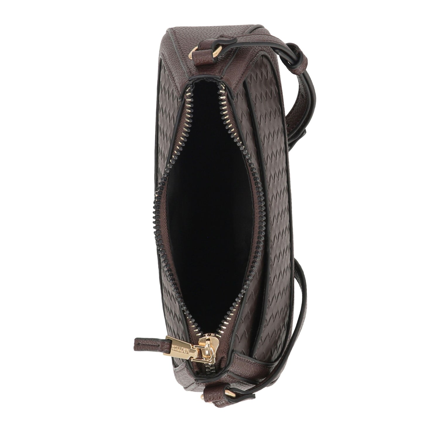 Bolso tipo bandolero tejido