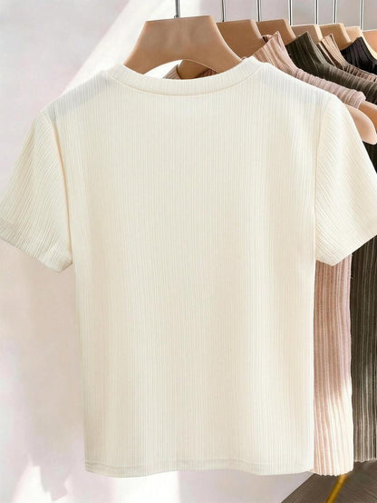 Blusa de punto estilo francés