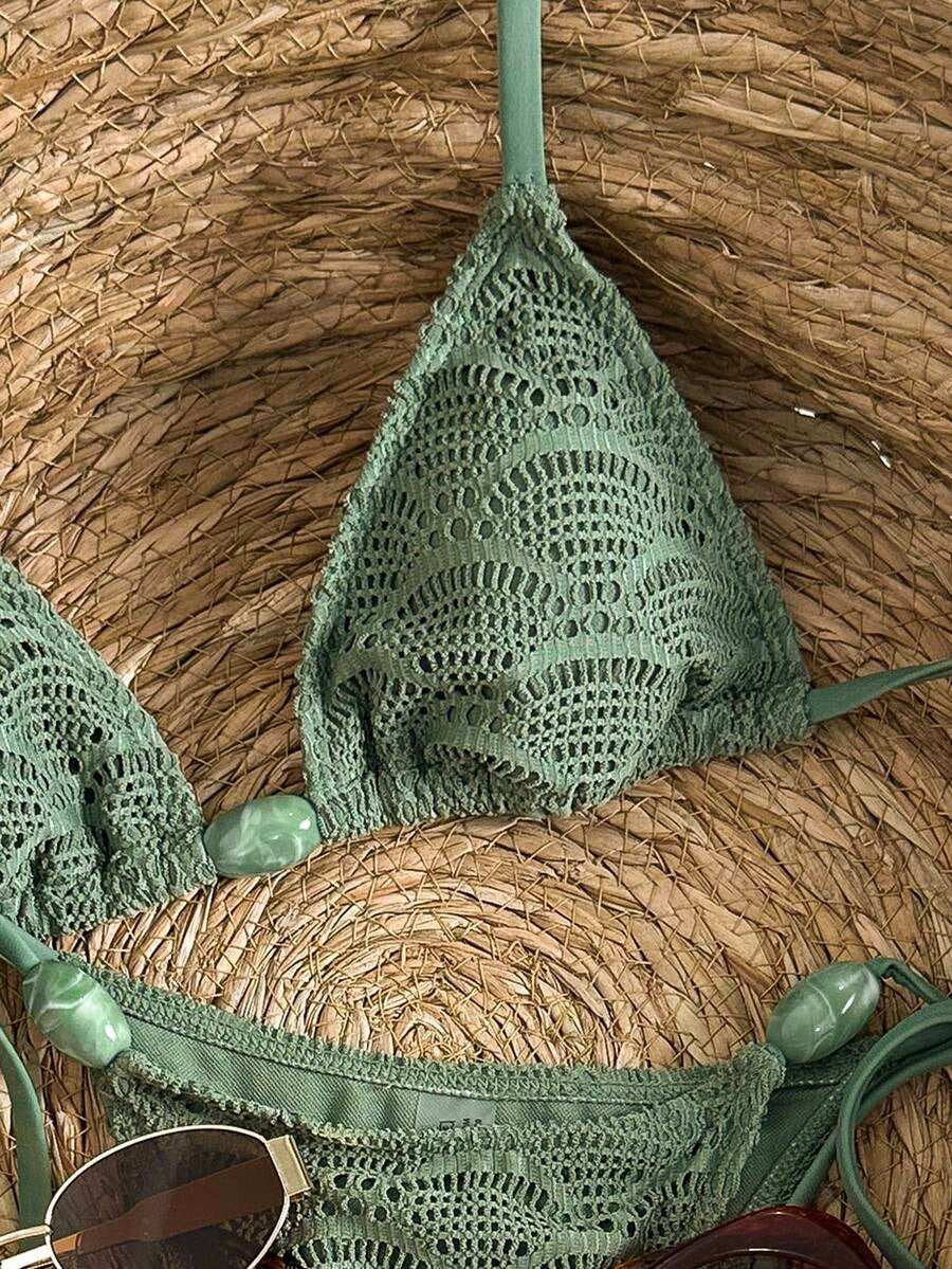 Bikini bordado con piedras