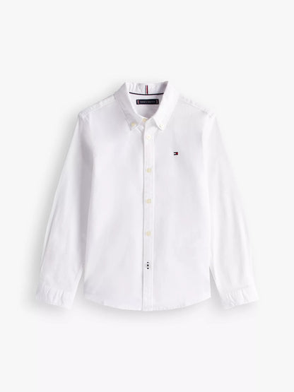 Camisa manga larga oxford para niño