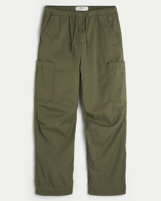 Pantalón ancho tipo cargo