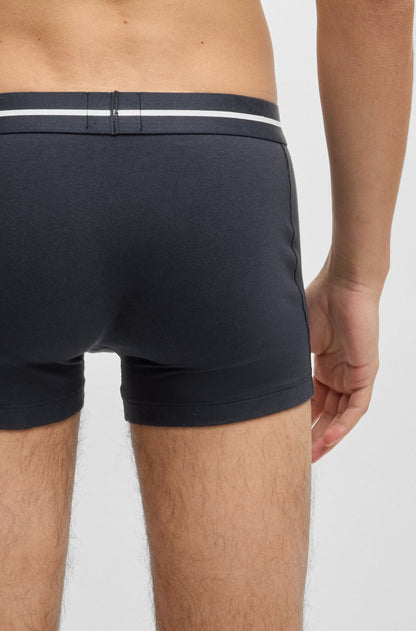 3 Pack Boxer cortos con logo en cinta