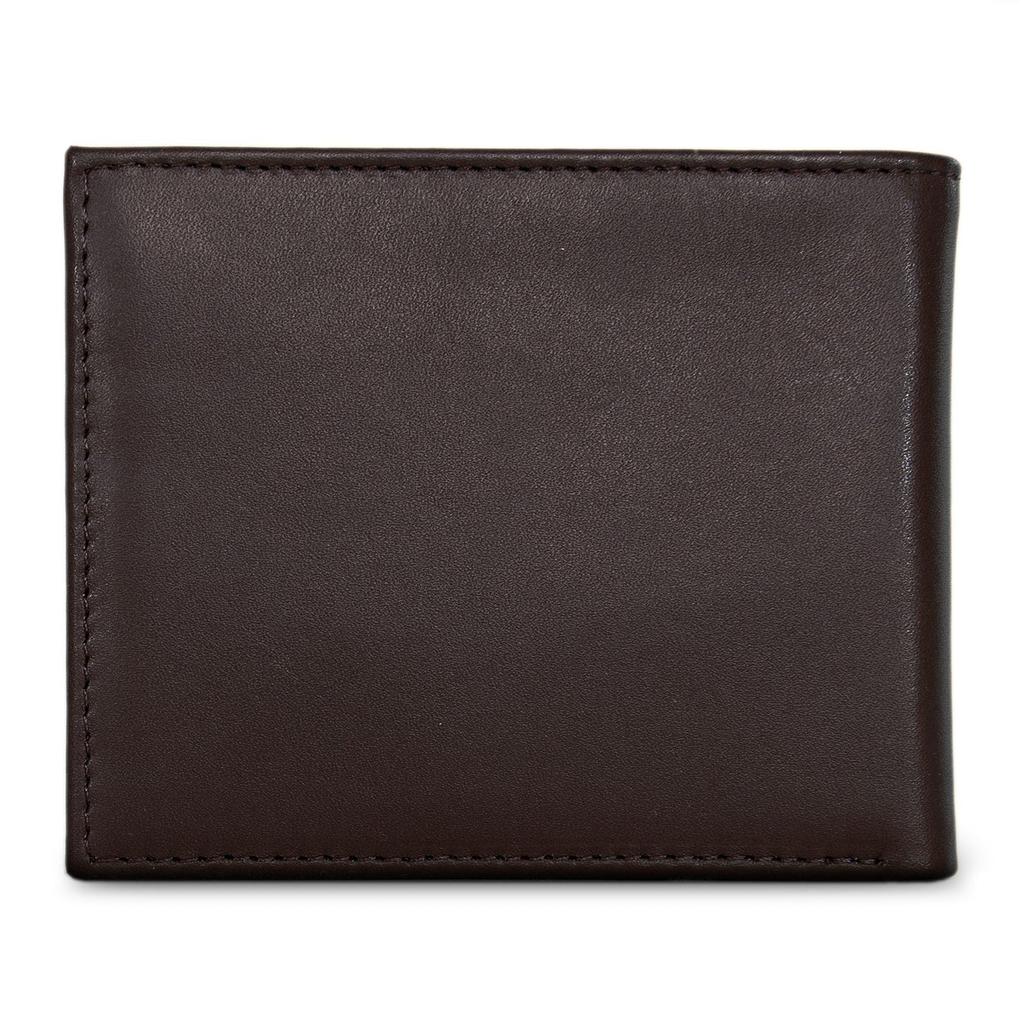 Cartera de caballero doble con logo bordado