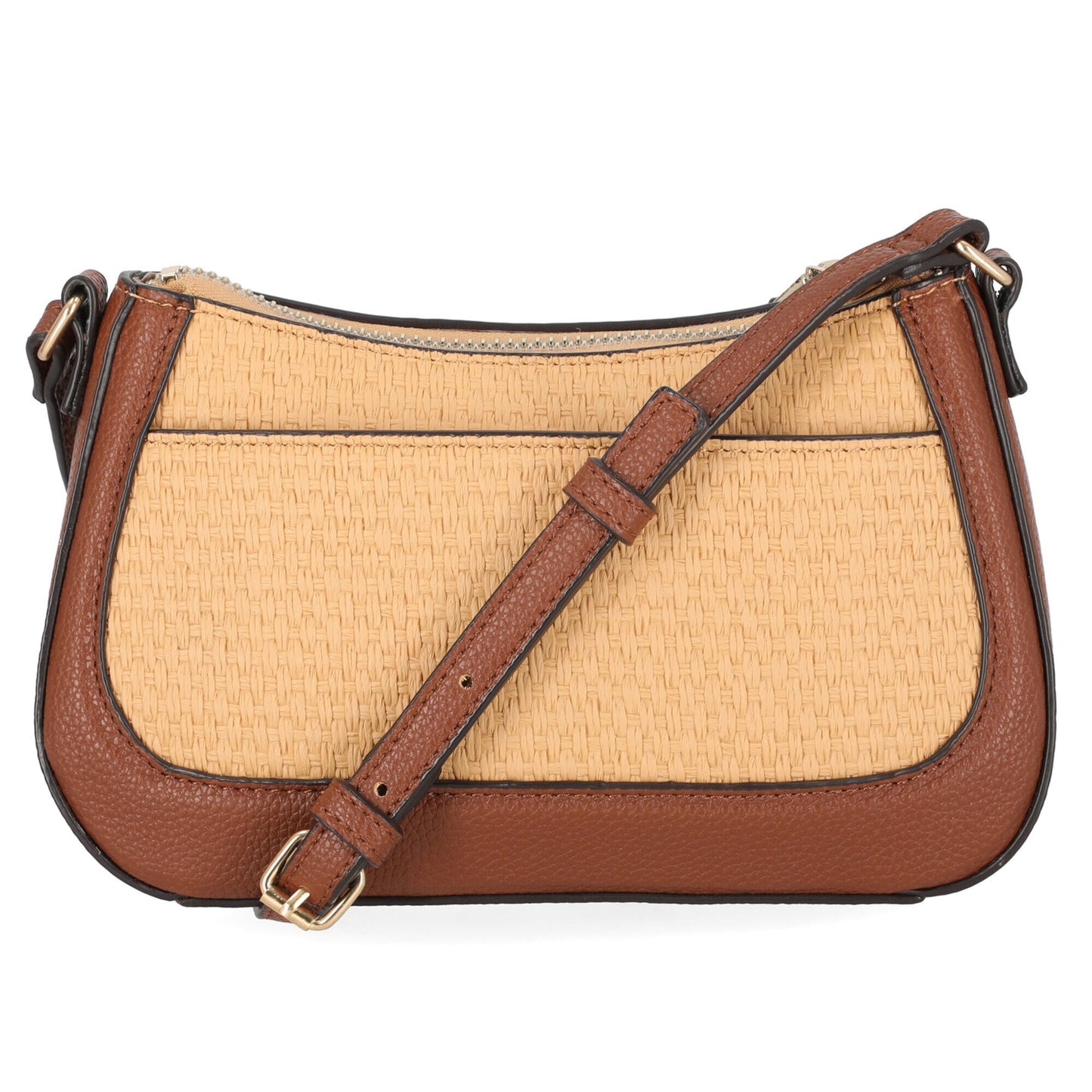 Bolso tipo bandolero tejido