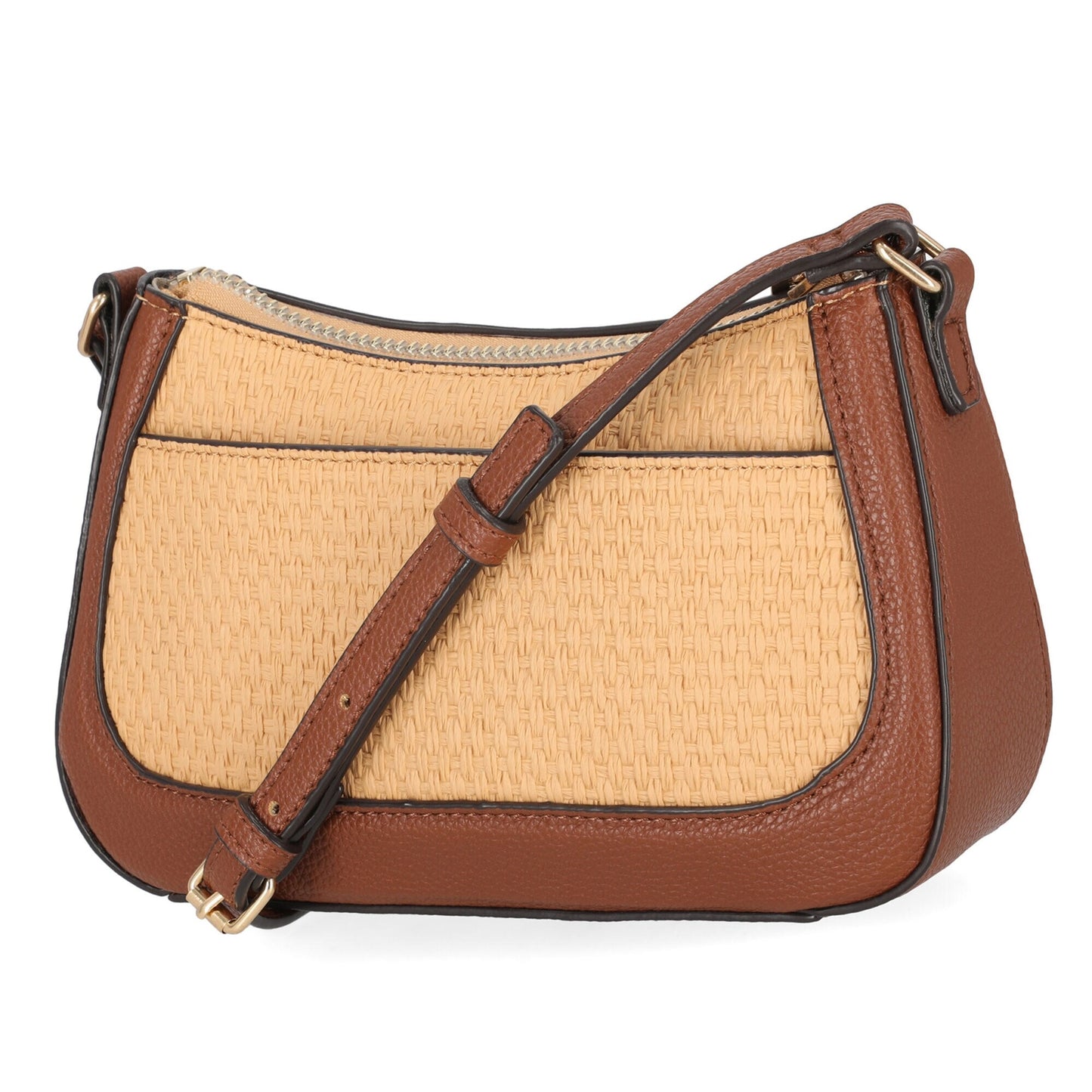 Bolso tipo bandolero tejido