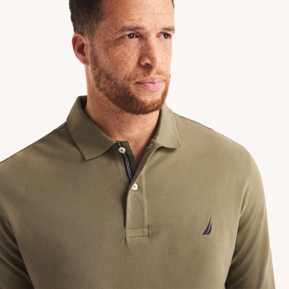 Chemise regular performance unicolor con logo para grandes