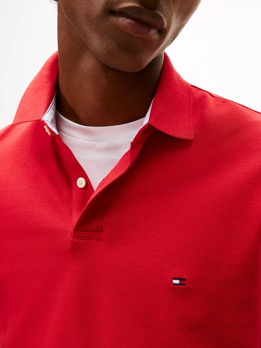 Chemise regular unicolor con logo