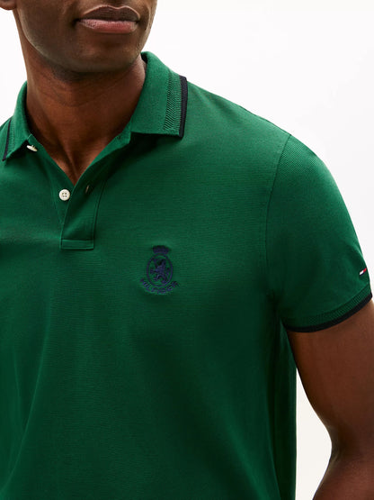 Chemise regular texturizada con cuello y mangas ribeteadas