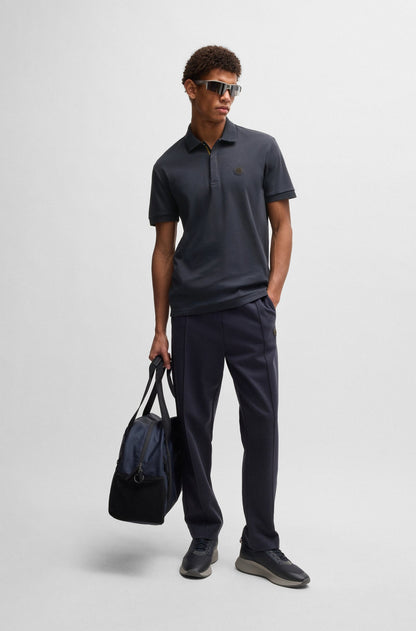 Chemise de algodón con logo estampado