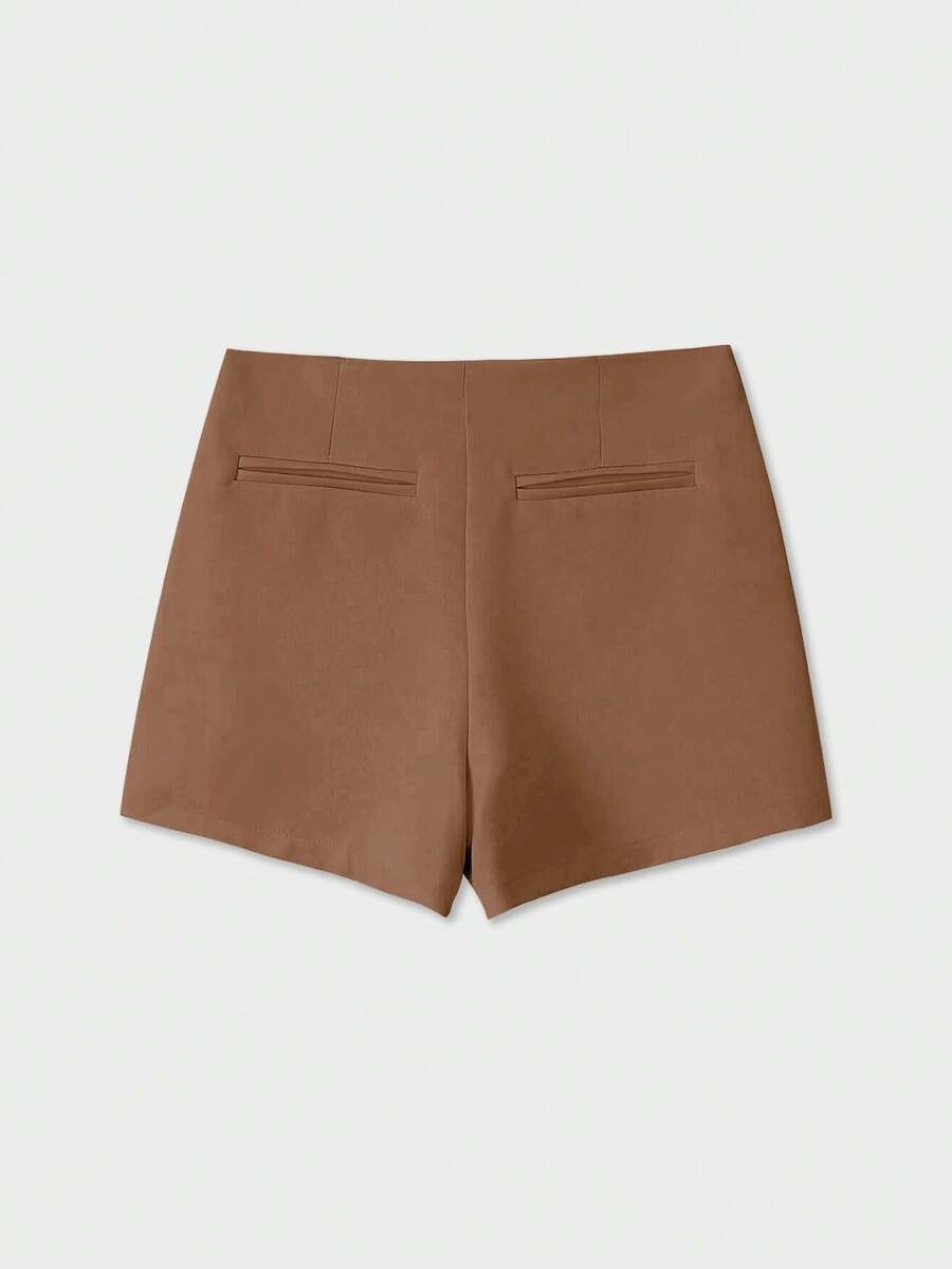 Pantalón corto asimétrico