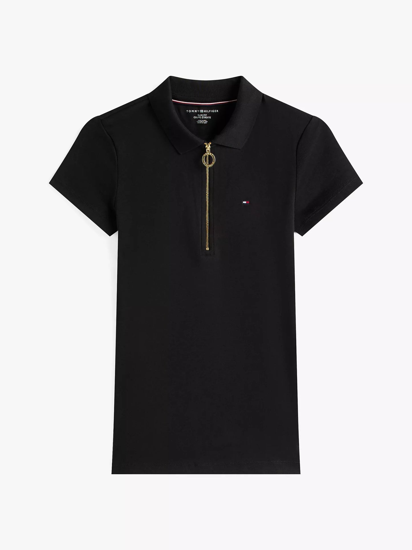 Chemise ajustada con cremallera de aro