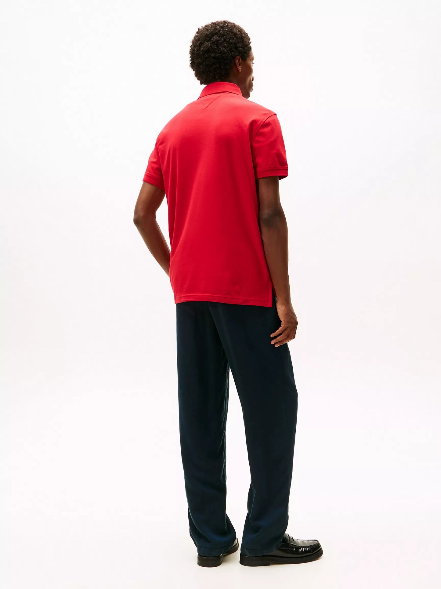 Chemise regular unicolor con logo