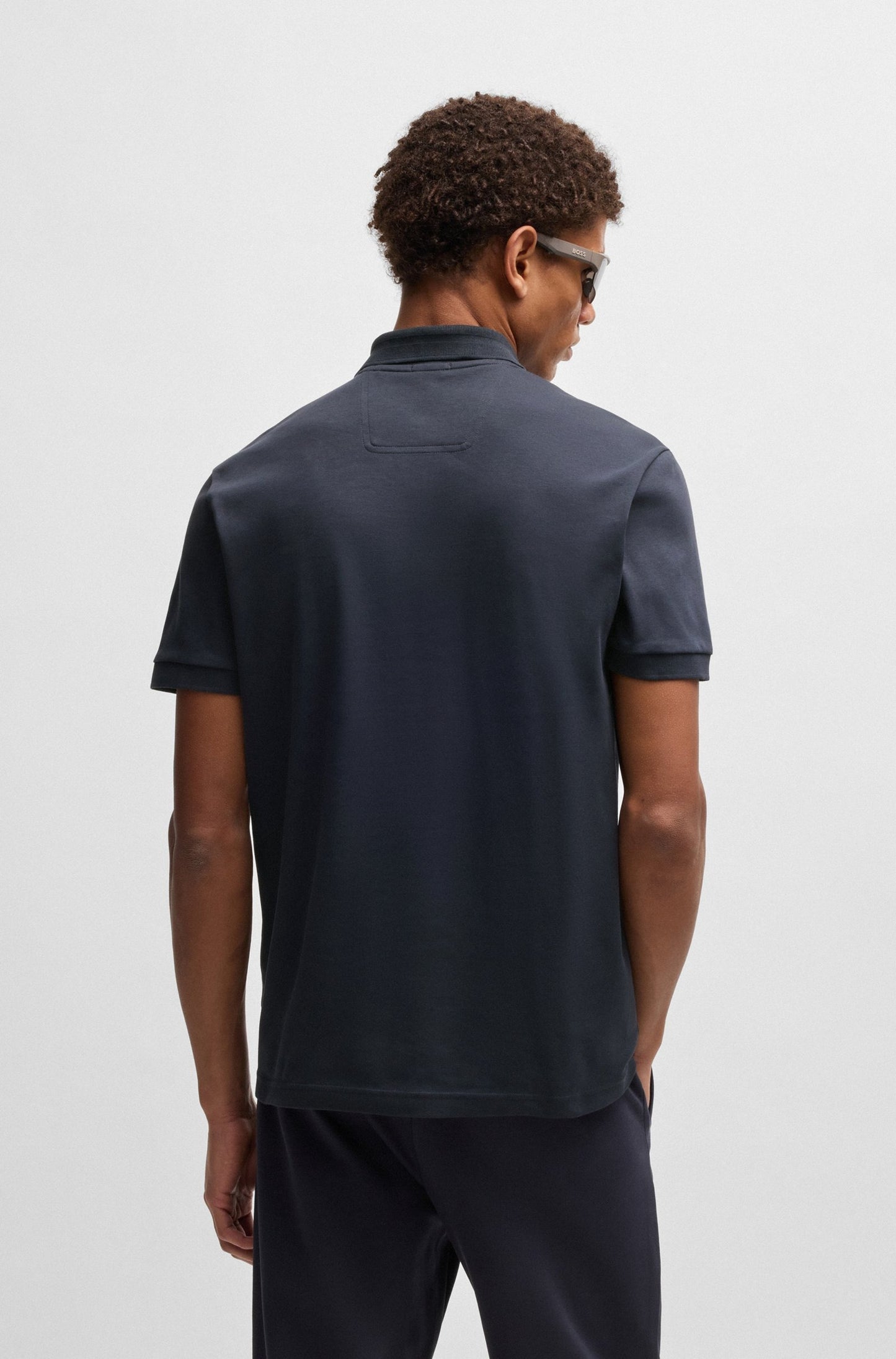 Chemise de algodón con logo estampado