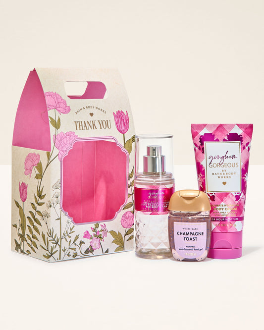 Set de regalo mini Gingham Gorgeous