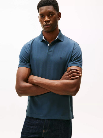 Chemise regular unicolor con logo