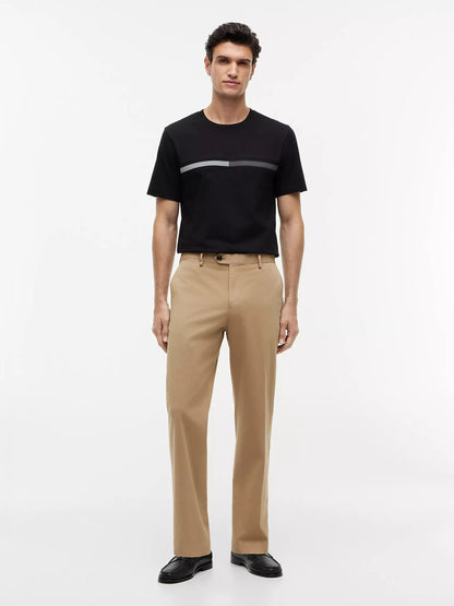 Franela con logo de bandera central tonal