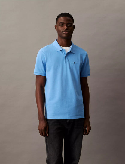 Chemise unicolor con logo