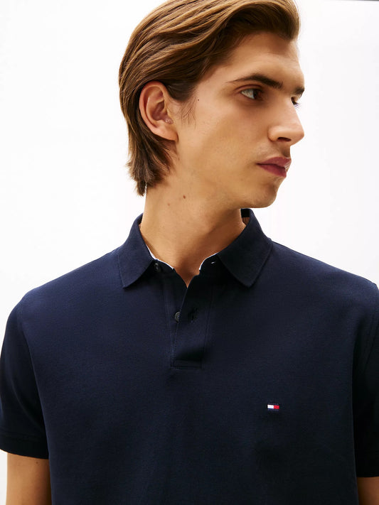 Chemise regular unicolor con logo