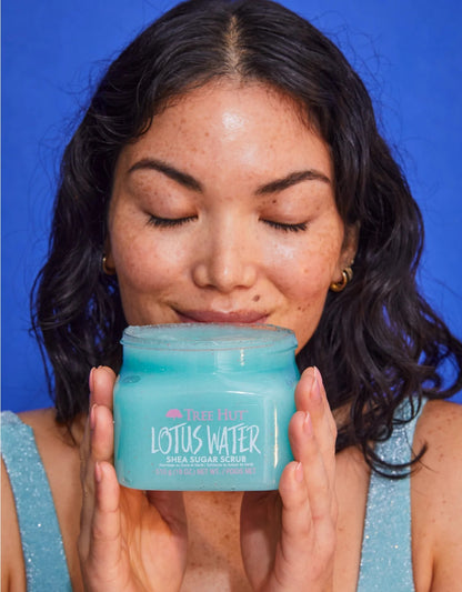 Exfoliante corporal de azúcar Lotus Water