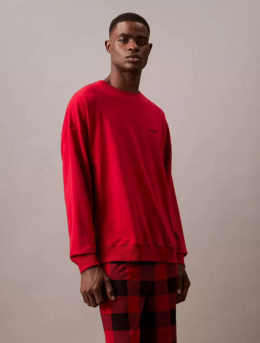 Sudadera holgada con logo