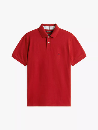Chemise unicolor con logo