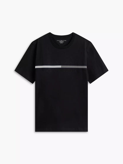 Franela con logo de bandera central tonal