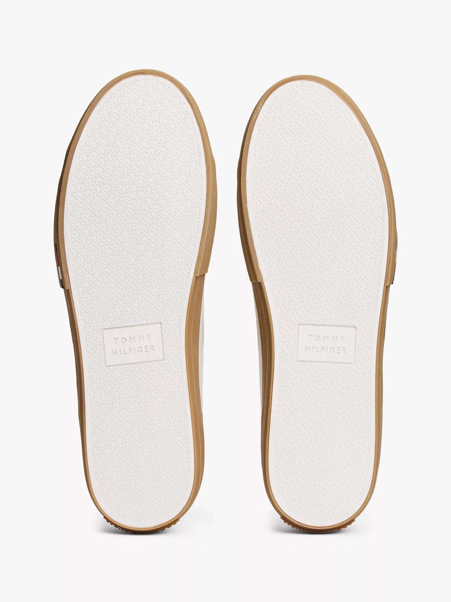 Calzado casual de cuero con bandera