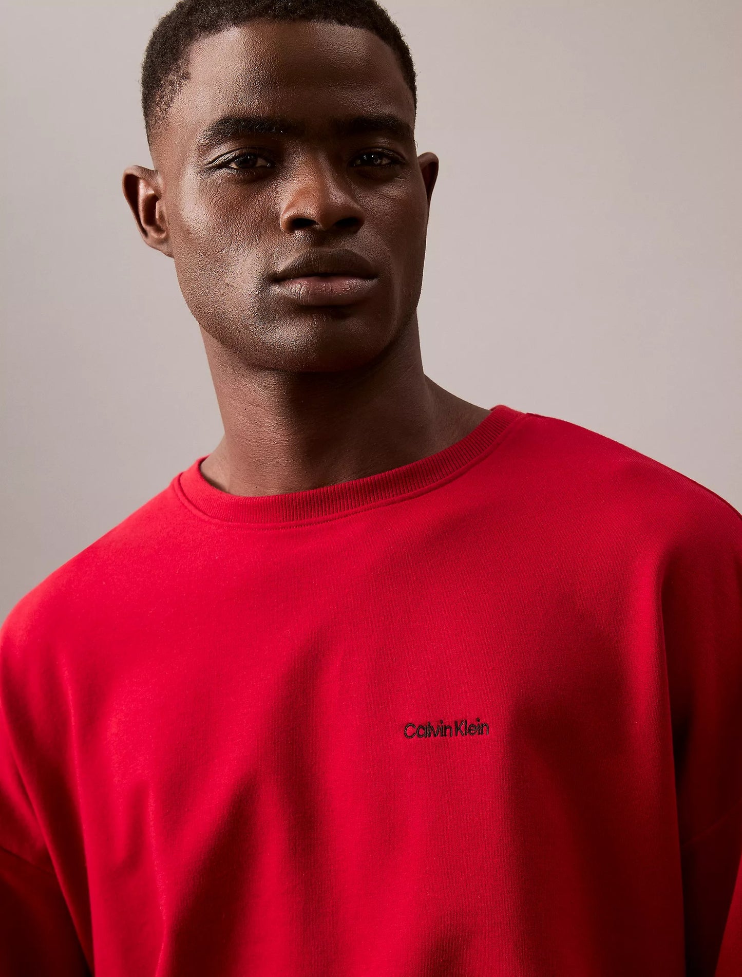 Sudadera holgada con logo