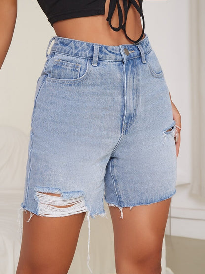 Shorts de jeans  rotos