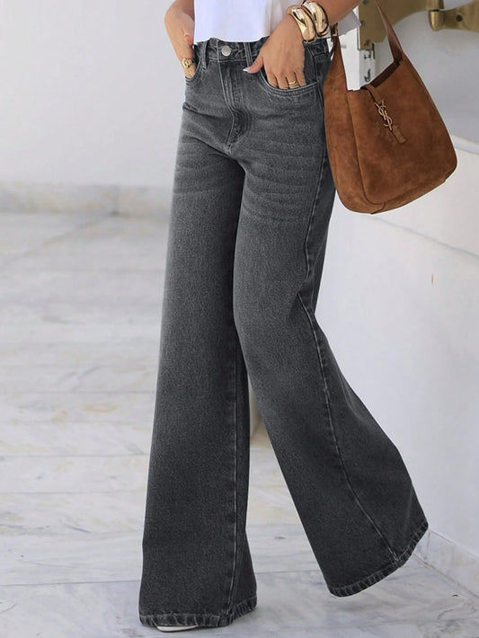 Jeans rectos y sueltos