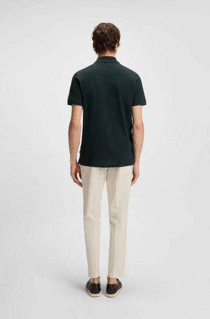 Chemise regular unicolor con logo