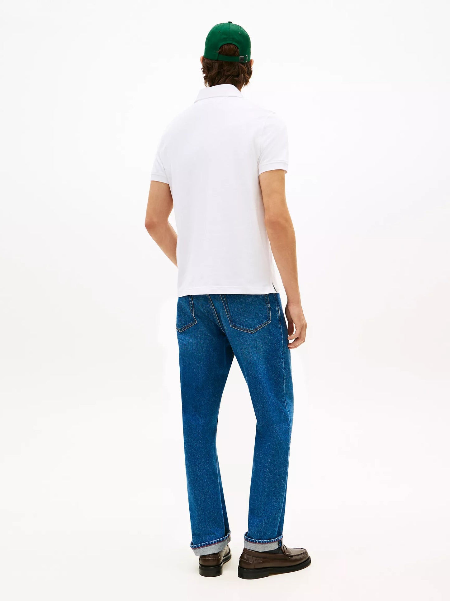 Chemise regular unicolor con logo