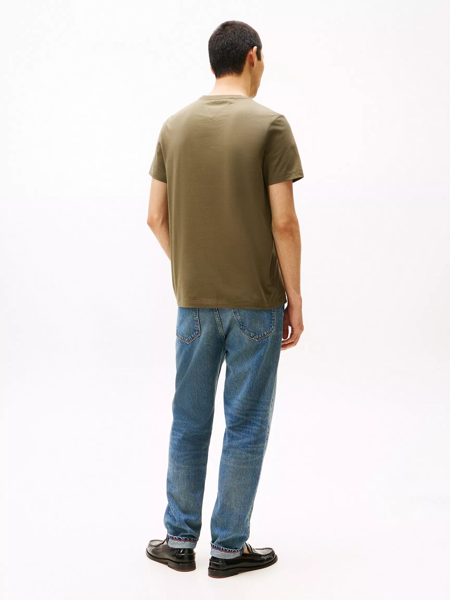 Franela con logo de bandera central tonal