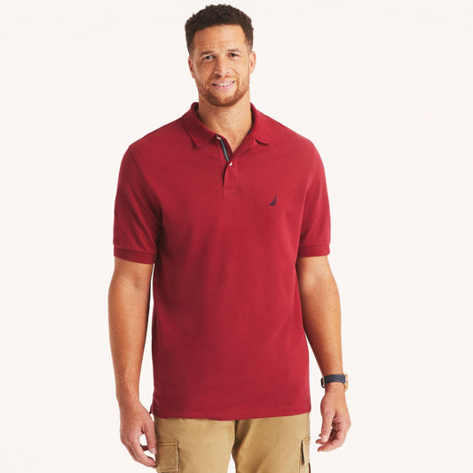 Chemise regular performance unicolor con logo para grandes