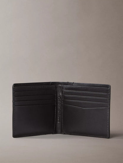Cartera de caballero doble con monagrama